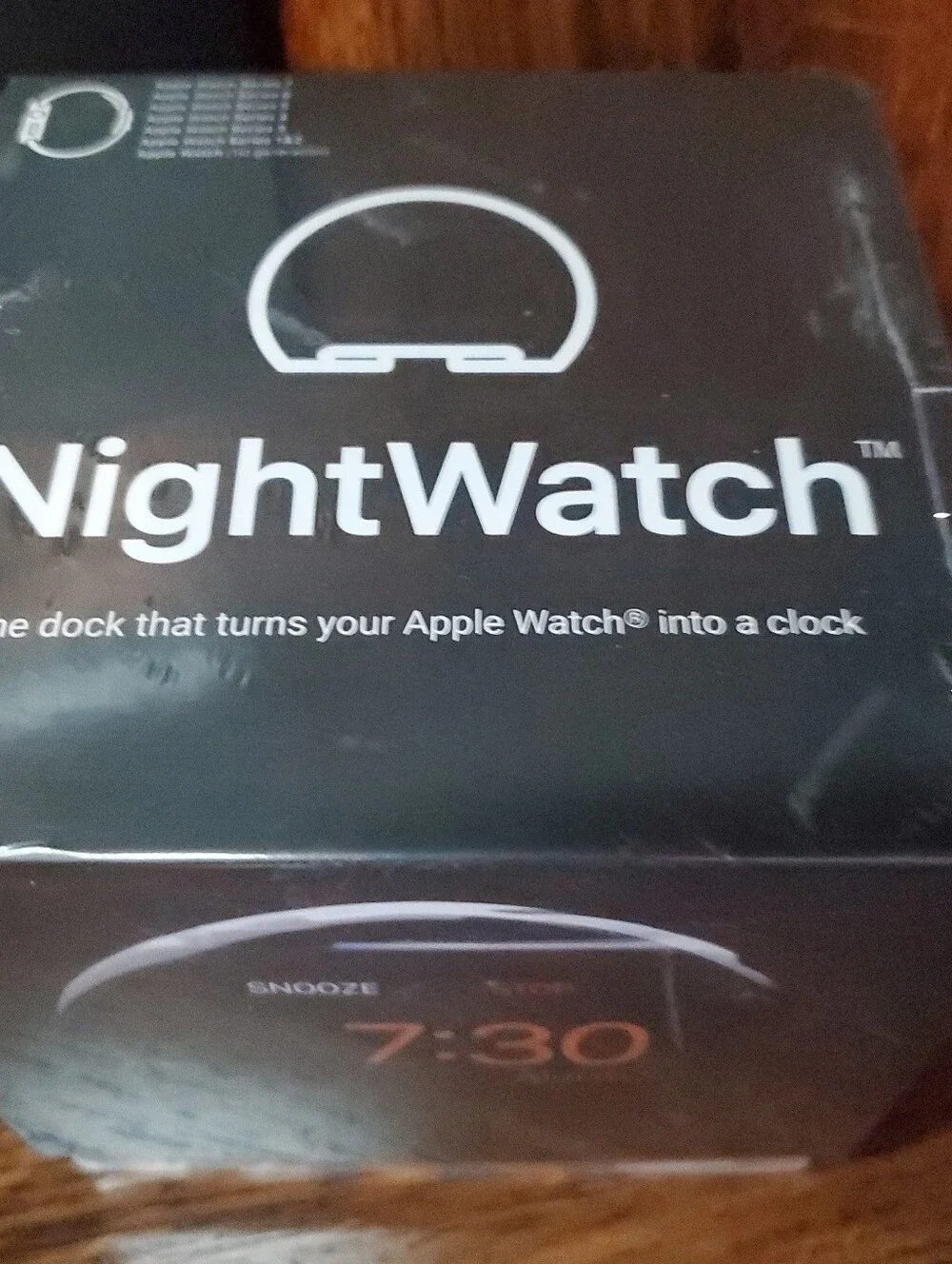 Apple NightWatch Alarm Dock - Black and White